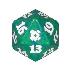 Zendikar Rising: D20 Die (Green)